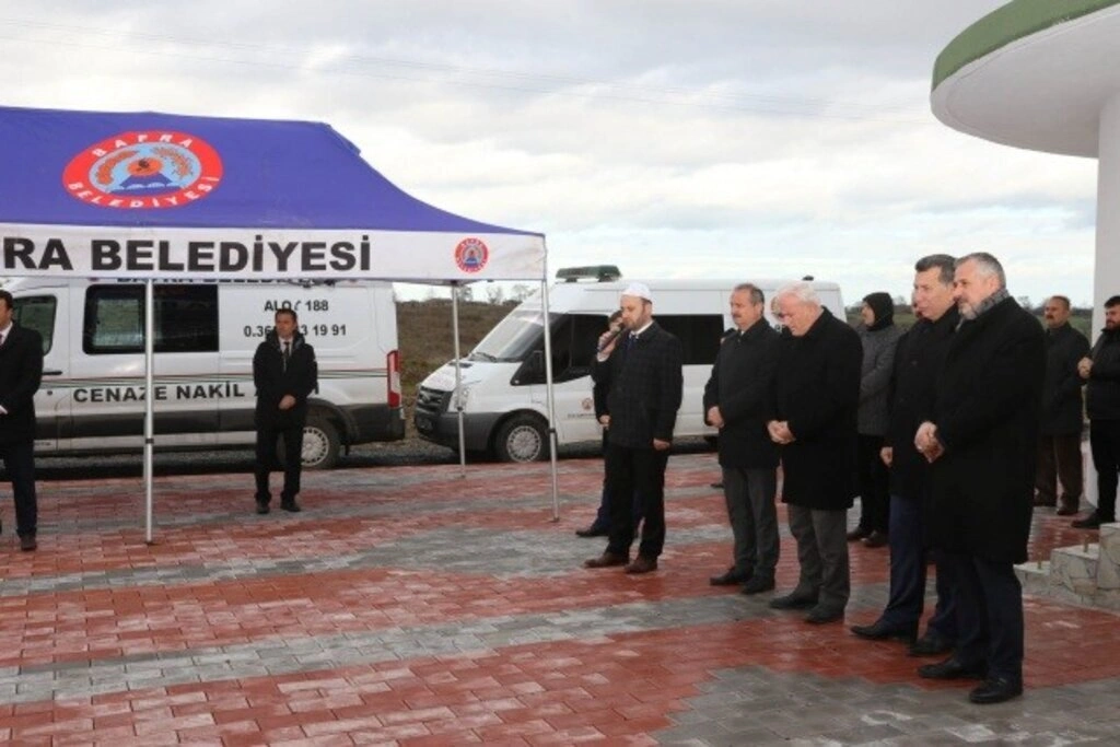 Bafra Yakıntaş Mezarlığı Mescidi dualarla açıldı