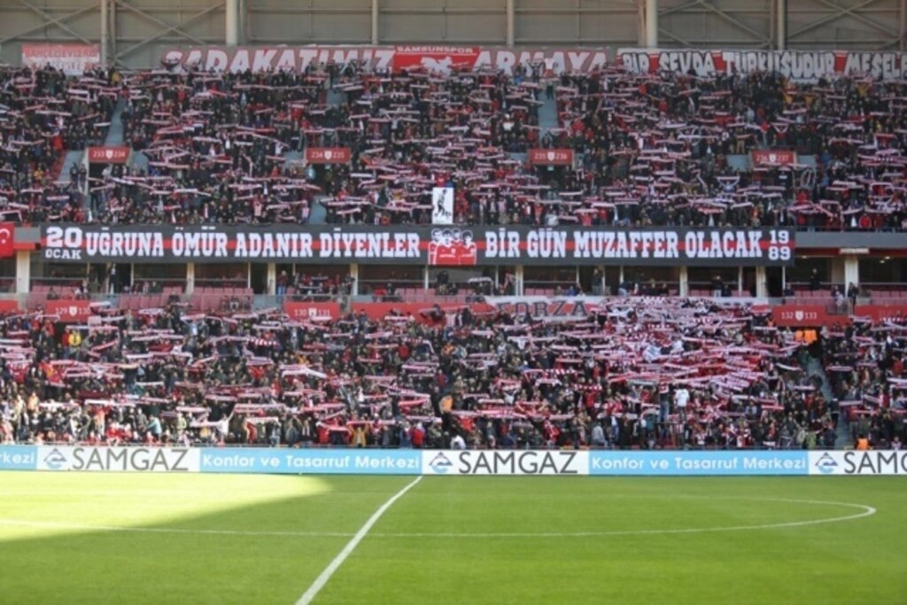 Samsunspor Başkent Akademi FK Maç Fotoğrafları