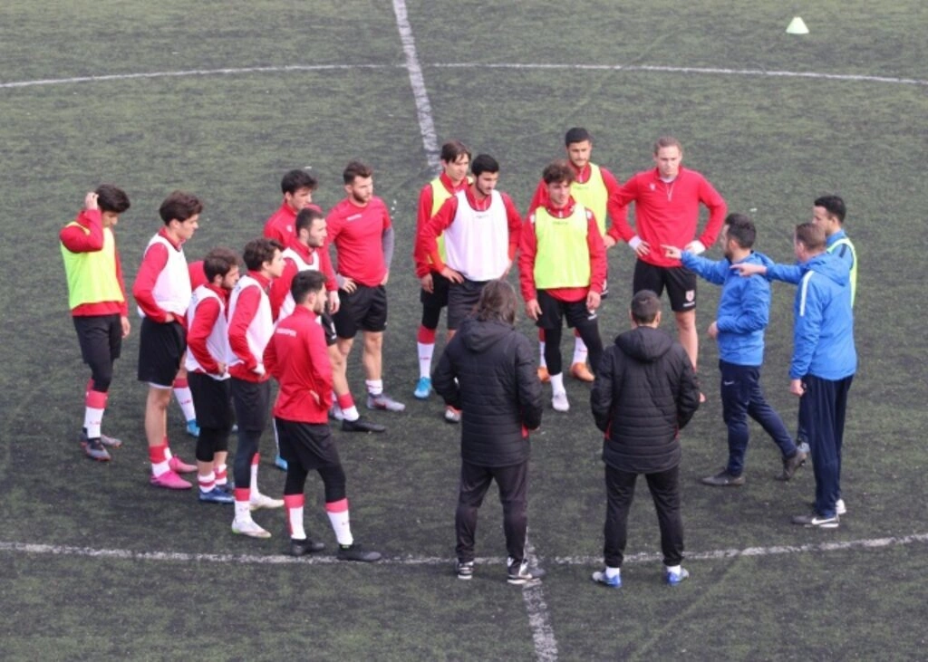 Genk Antrenörleri U19 Antrenmanında