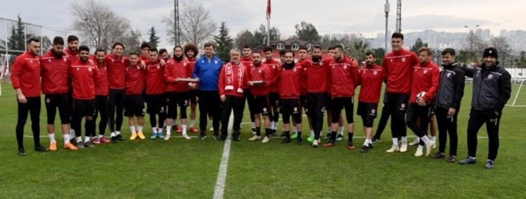 Rektör Bilgiç Samsunspor'u Ziyaret Etti