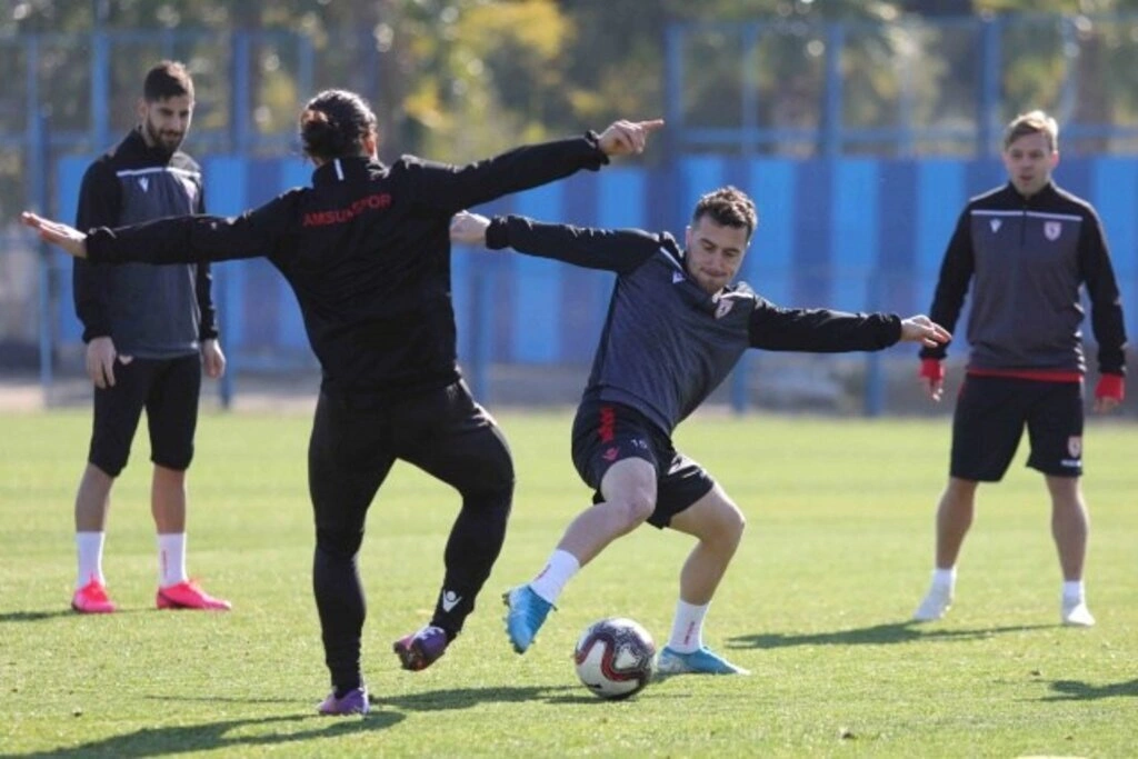 Samsunspor Tarsus İdman Yurdu Maçı Hazırlıklarını Tamamladı