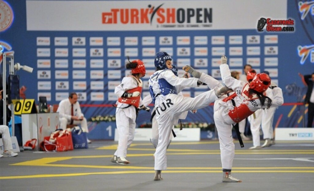 Taekwondoculardan Madalya Yağmuru