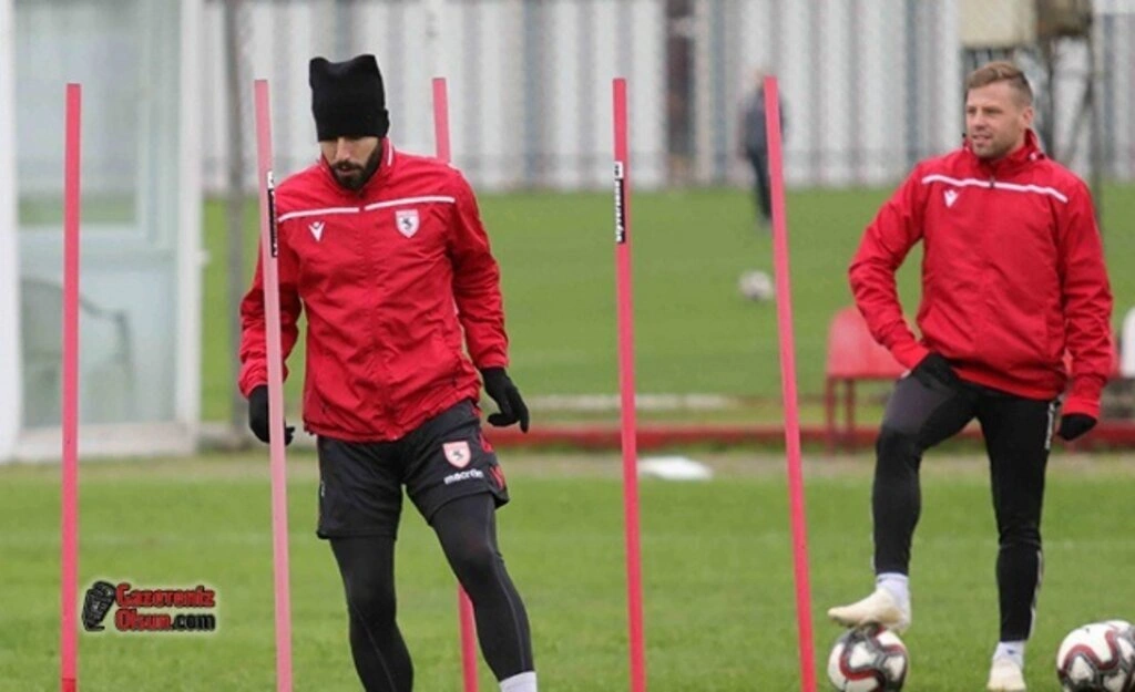 Samsunspor'da Neşeli Antrenman