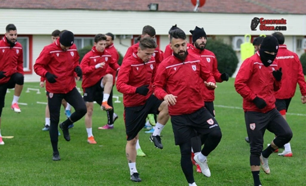 Samsunspor'da Neşeli Antrenman