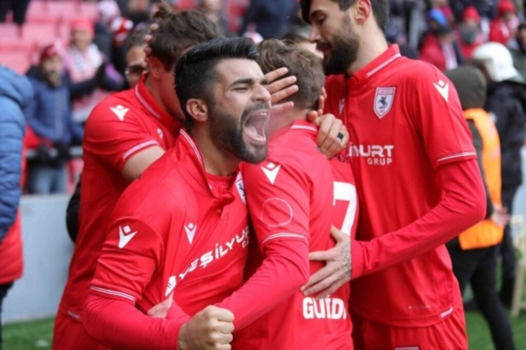 Samsunspor Afyonspor maçı fotoğrafları
