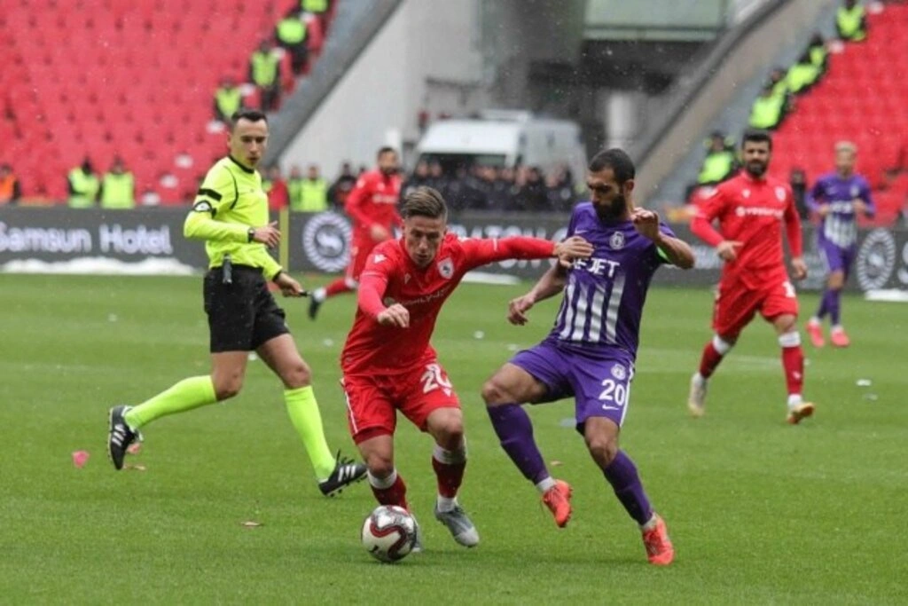 Samsunspor Afyonspor maçı fotoğrafları