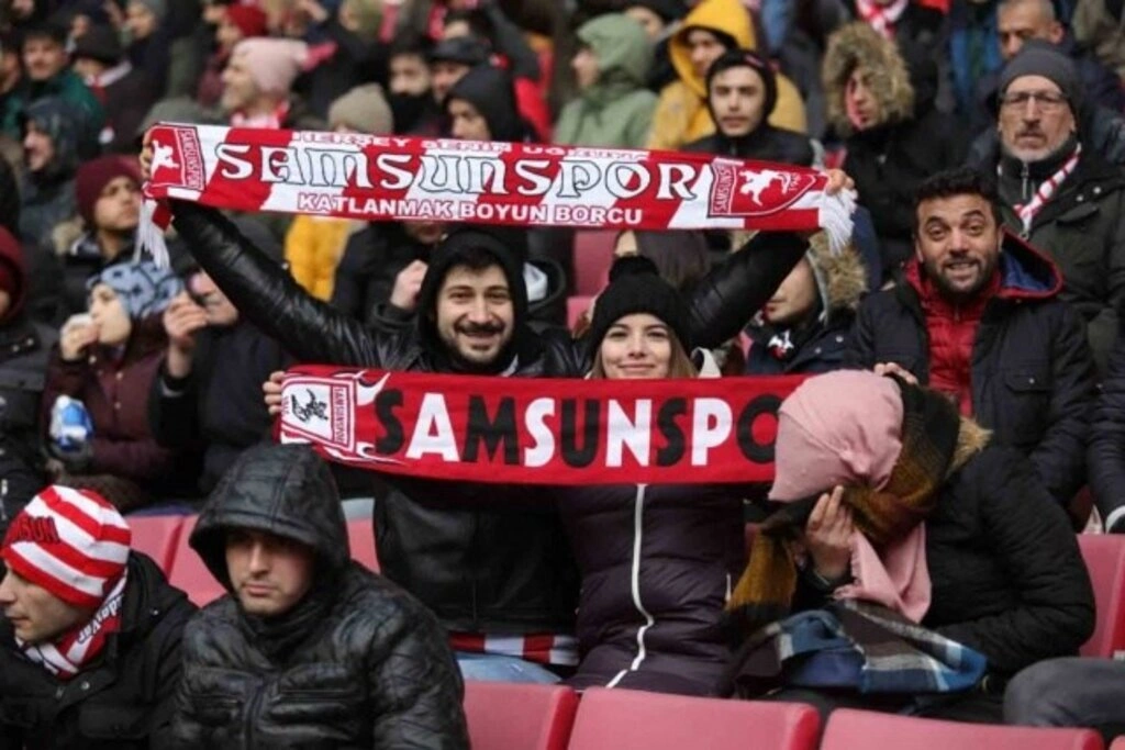 Samsunspor Afyonspor maçı fotoğrafları