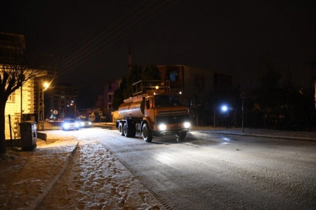 Samsun Büyükşehir’den Kar Seferberliği