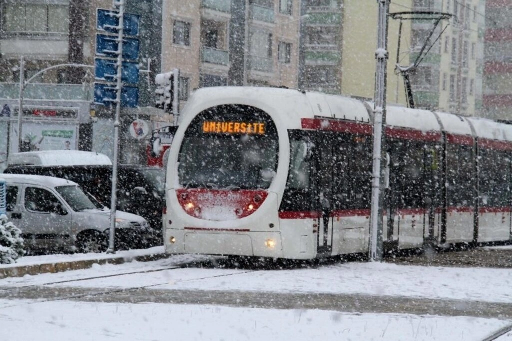 Samsundan kar manzaraları