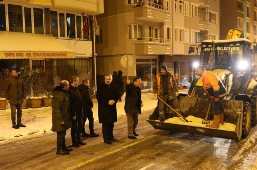 Bafra'da Karla Savaş