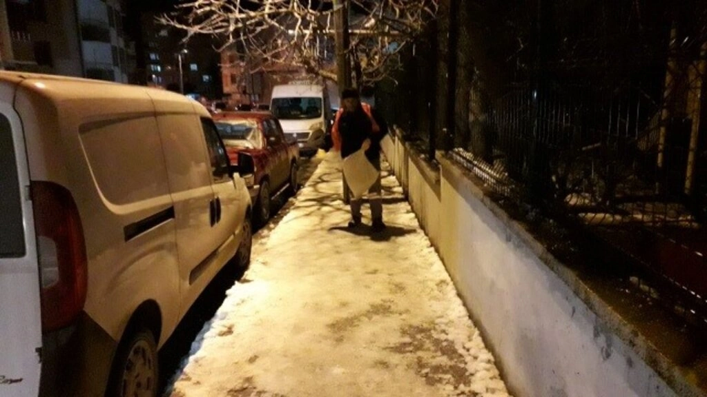 Bafra'da Karla Savaş