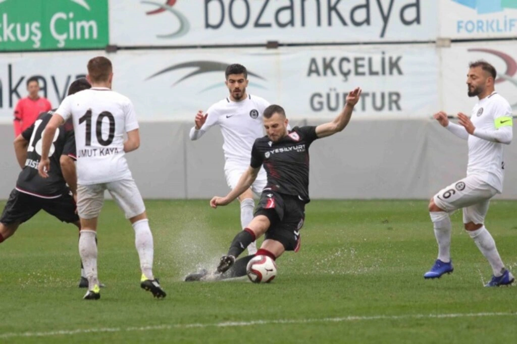 Samsunspor Manisa FK Maçtan Görüntüler