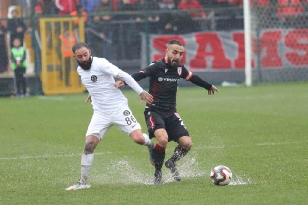 Samsunspor Manisa FK Maçtan Görüntüler