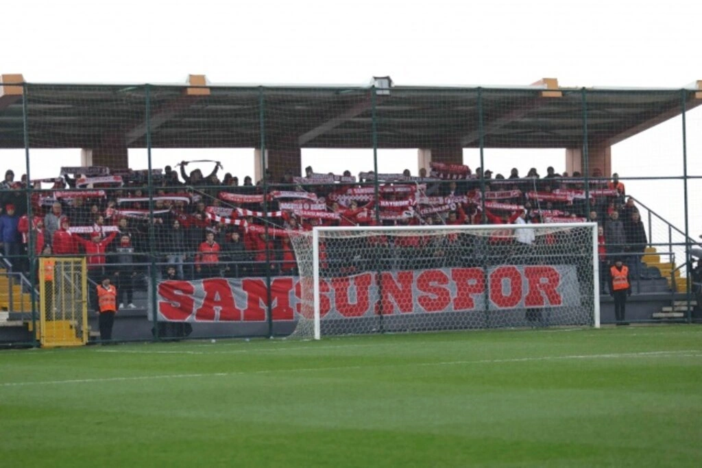 Samsunspor Manisa FK Maçtan Görüntüler