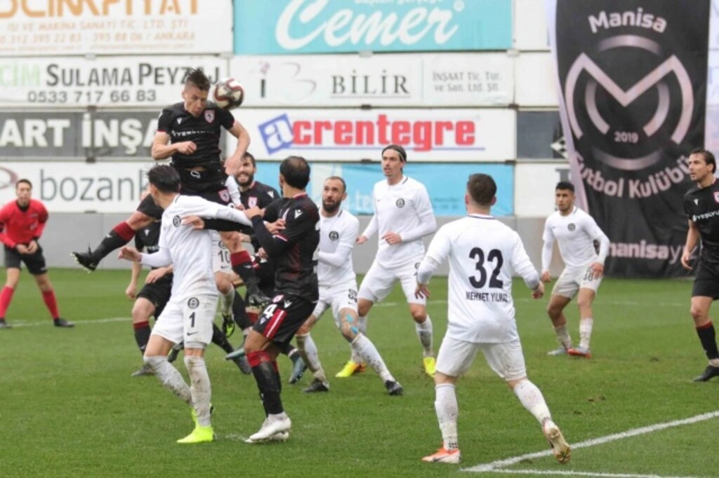 Samsunspor Manisa FK Maçtan Görüntüler