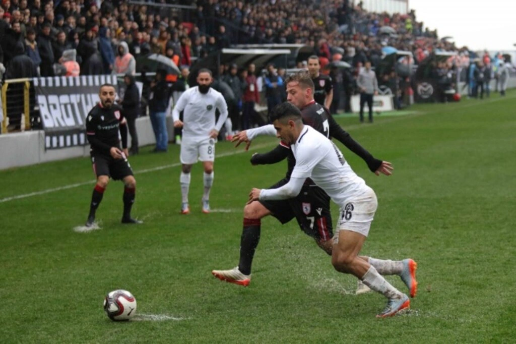 Samsunspor Manisa FK Maçtan Görüntüler