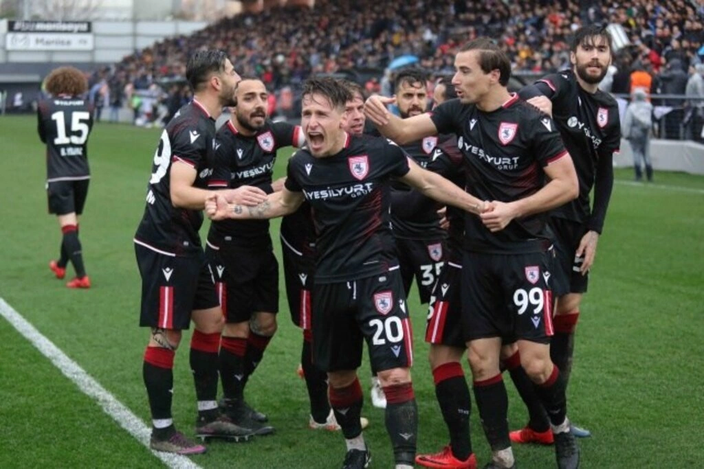 Samsunspor Manisa FK Maçtan Görüntüler